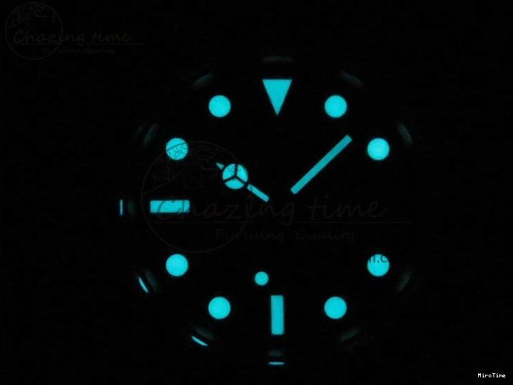 MiroTime 0112 WeatherProof Yacht-Master 40 116695SATS Bp Maker Best Edition Black Dial on Rubber Strap SA 3001